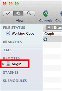 “origin”已添加