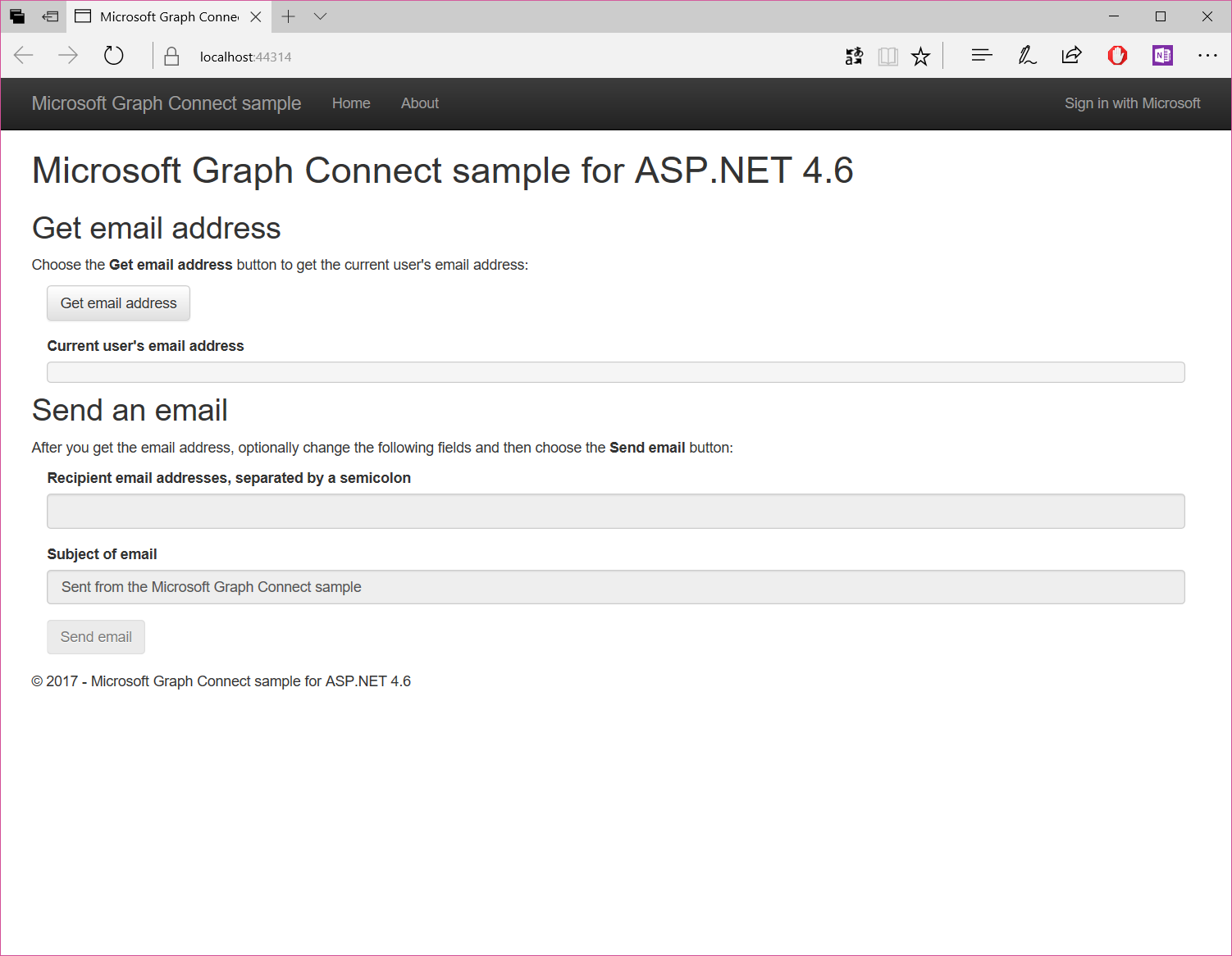 Microsoft Graph  Web应用程序极致开发体验 - 图5