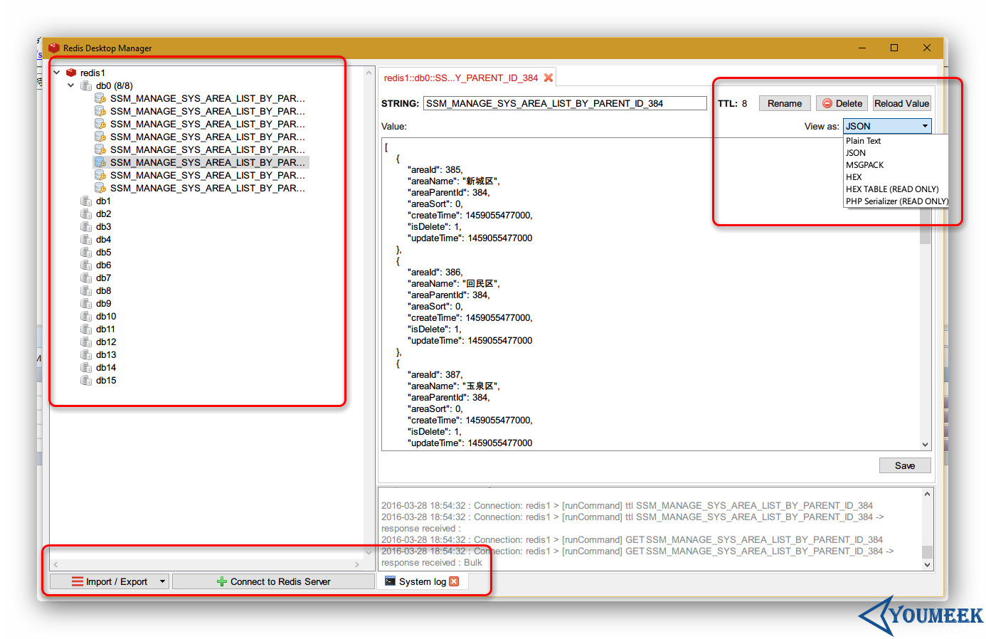 Redis Desktop Manager